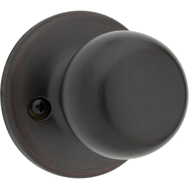 Fairfax Satin Nickel Front Door Knob with Deadbolt Reversible Exterior/Interior Entry Door Knob with Key and Deadbolt Lock Front Door Knobs with Lock/Front Door Lock Traditional Home D