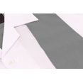thumbnail image 2 of Liquid West Men's Classic Retro Bowling Shirt ( #12 - Grey/White, 2XL), 2 of 3
