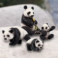 thumbnail image 3 of Minifiguras de animales salvajes para proyectos científicos educativos 4 modelos de panda., 3 of 9