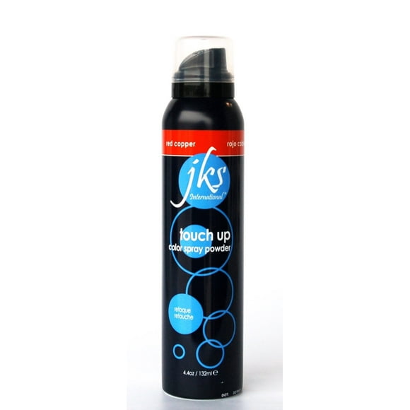 Spray de retoque ROJO COBRE tinte temporal para el cabello en polvo