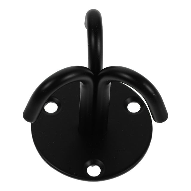 IDEANATEGRATE Soporte De Pared Para Entrenamiento Gancho De Inoxidable Para Gimnasio Negro