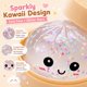 thumbnail image 3 of Juguete Squishy Crossunx Dumpling con Glitter Antiestrés, 3 of 8