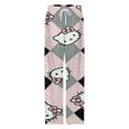 thumbnail image 4 of Hello Kitty Womens Comfy Pajama PJ Pants Lounge Pants Sleepwear Drawstring PJ Bottoms Pants, 4 of 7