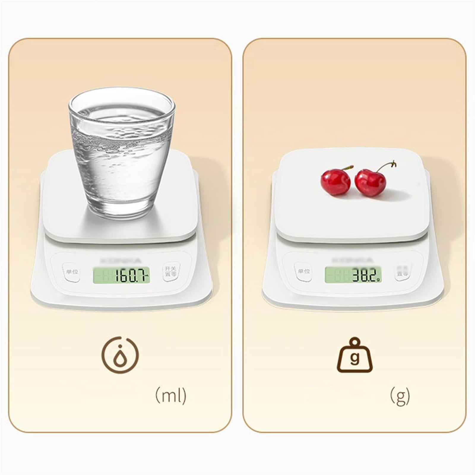 Home Commercial Kitchen Ingredients Weigher Baking Scale 0.1g High Precision Electronic Scale Small Desk Scale