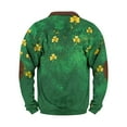 thumbnail image 3 of Ceisia Men's Fashion Printed Round Neck Casual Daily Long Sleeve Top Gift, 3 of 5