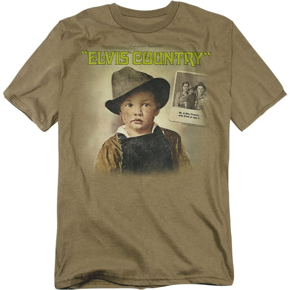 Elvis Presley T-Shirt Elvis Country Unisex Graphic Tee For Men & Women