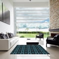 thumbnail image 7 of Ahgly Company Machine Washable Indoor Rectangle Transitional Night Black Area Rugs, 6' x 9', 7 of 7