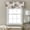 Green Pink, variant on Kitchen Curtain Valance Pastoral Wildflowers Bird Rod Pocket Window Valances,Country Floral Art Small Windows Treatment for Living Room Bedroom,54"x18"