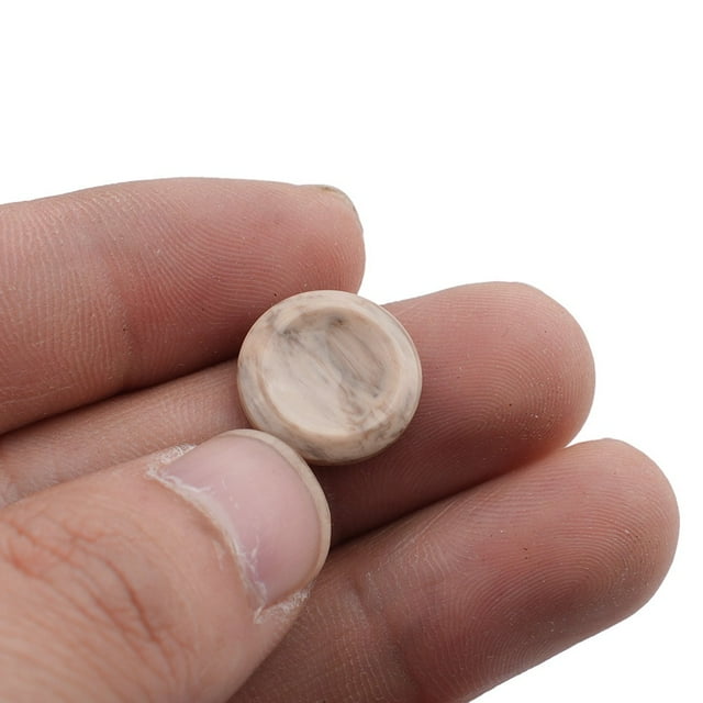 9 Pcs Saxophone Key Buttons Inlays For Alto Tenor Soprano Sax Replacement Parts Brown Shenzhuyue