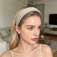 thumbnail image 2 of mdesiwst Women Headband Sparkling Rhinestones Sponge Thickened Filling Non-Slip Design Hair Hoop Flexible Fit Hair Accessory, 2 of 8