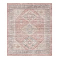 thumbnail image 3 of Unique Loom Noble Collection Area Rug - Elizabeth (8' x 10' Rectangle Rose Rust/Beige), 3 of 7