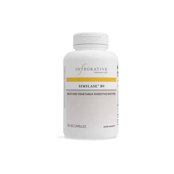 Integrative Therapeutics Similase BV - Digestion Support Supplement for Men & Women* - Supports Digestion with Enzymes* - Vegan & Dairy-Free - 180 Capsules (90 Servings)