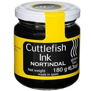 Nortindal Cuttlefish Squid Ink Jar, Tinta de Sepia - 180g (6.4 oz) | Gluten-Free