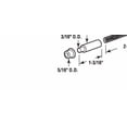 thumbnail image 2 of C.R. Laurence K5131 Storm Door Hinge Pins Nylon Unfinished Count per Pack -Pack of 6, 2 of 3