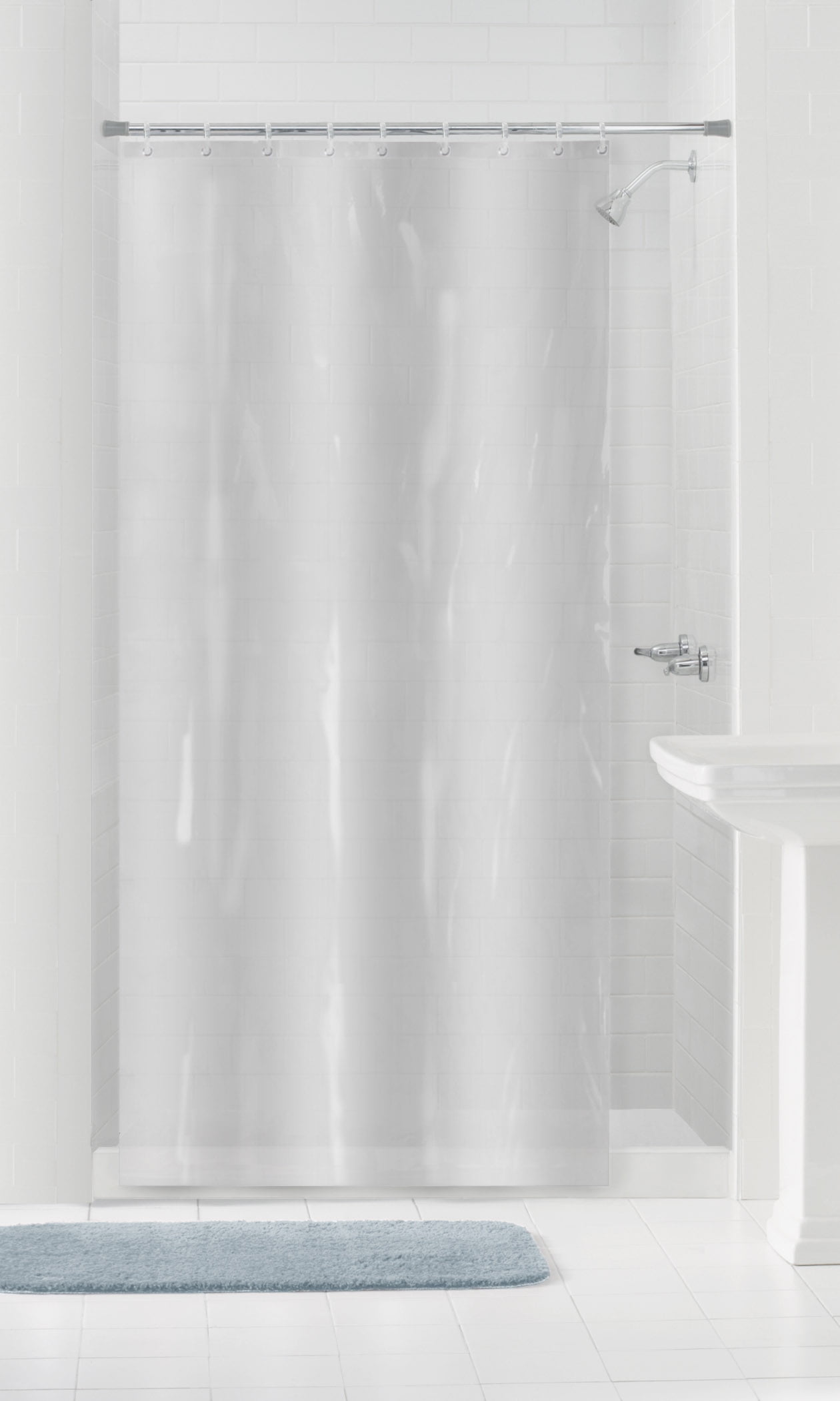 Mainstays Waterproof Heavyweight PEVA Shower Curtain Liner