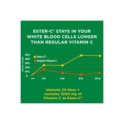 Nature's Bounty Immune 24 Hour Vitamin C, D3 & Zinc for Immune Support, 1000 mg Softgels, 50 Count