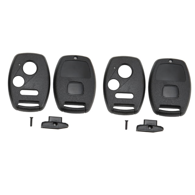 Loewten 2PCS Keyless Entry Remote Key Fob Cover Car Key Fob Shell Case Replacement For CR‑V 2007‑2013,Remote Key Fob Cover,Car Key Fob Shell