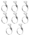 thumbnail image 1 of Juego de 10 abrazaderas de manguera Roofei de acero inoxidable (21 mm-44 mm), con engranaje helicoidal, para radiador, tubería de agua, tubo y línea de combustible., 1 of 6