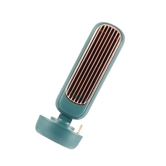 Bewildely Ventilador enfriador de aire portátil, aire acondicionado, ventilador de refrigeración de aire de escritorio, humidificador, 5W, 220ml, Electrodomésticos Verde Bewildely HA006579-03B