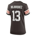 thumbnail image 3 of Women's Nike Corey Bojorquez Brown Cleveland Browns Game Jersey, 3 of 4