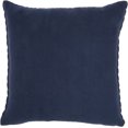 thumbnail image 2 of Nourison Life Styles Navy Decorative Throw Pillow , 18"X18", 2 of 5