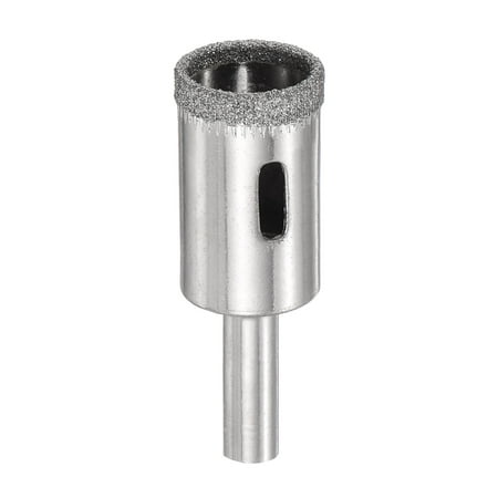 

Uxcell 20mm Diamond Core Drill Bit Hole Saw for Glass Porcelain Tile Zinc Plated