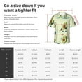 thumbnail image 4 of Picia Avocado for Exercise Gentle Cotton Regular Fit Short Sleeve Casual Hawaiian Shirt for Men-Small, 4 of 9