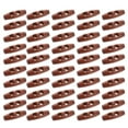 thumbnail image 1 of 100Pcs Wooden Coat Buttons Decorative Sweater Buttons DIY Clothing Horn Buttons, 1 of 8