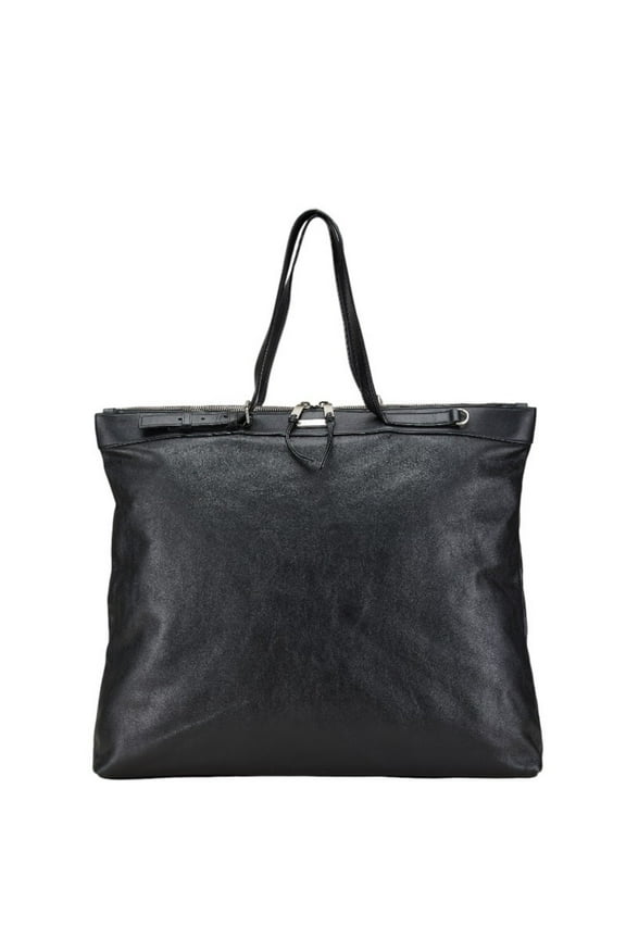 Pre-Owned Saint Laurent Tote Bag 505880 Black Leather Women's SAINT LAURENT (Good)