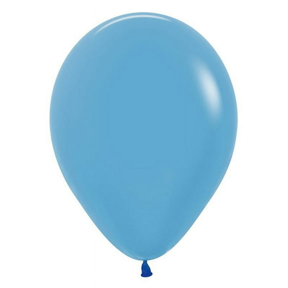 LOONBALLOON 1980s Balloons, 11″ BETALLATEX NEON BLUE