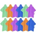 thumbnail image 1 of Rain Ponchos with Hood Drawstring, Wholesale Bulk Pack Quality Waterproof Vinyl Men Women Kids (Adults, 48 Pack), 1 of 6