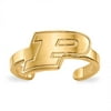 Purdue Toe Ring (Gold Plated)