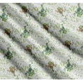 thumbnail image 3 of Soimoi Cotton Cambric Fabric Dot,Leaves & Lizard Reptile Print Fabric by Yard 56 Inch Wide, 3 of 7
