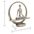 thumbnail image 4 of Adam & Friends Yoga Meditation Circle Sculpture, 4 of 5