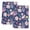 Navy, variant on Beach Coastal Kitchen Towels Set of 2, Summer Nautical Shell Starfish Coral Blue Absorbent Dish Towels for Kitchen, Microfiber Hand Towel, Quick Drying Tea Towel for Cleaning Decorative Dishcloths