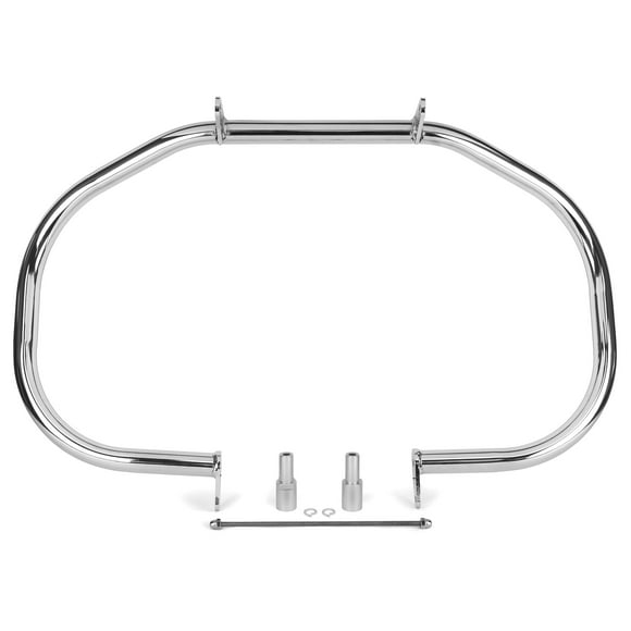 Krator Engine Guard, Chrome, Highway Crash Bar Compatible with 2005-2009 Suzuki C90 Boulevard