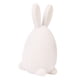 thumbnail image 2 of Figura de conejo de Pascua flocado, bonita, duradera, decoración del hogar, estatua de Pascua Blanco, 2 of 9
