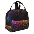 thumbnail image 2 of Disketp Colorful Sparkling Bolsa Térmica para Almuerzo para Hombre y Mujer, Ideal para Trabajo, Senderismo y Picnic, 2 of 8