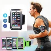 Jeobest 1PC Armband Cell Phone Holder - Sports Armband - Waterproof Large Running Armband Strap Protective Holder Pouch Case for Gym Running for iPhone 7 6 6S 7 Plus 6 Plus 6S Plus MZ (Best Gsm Cell Phone)