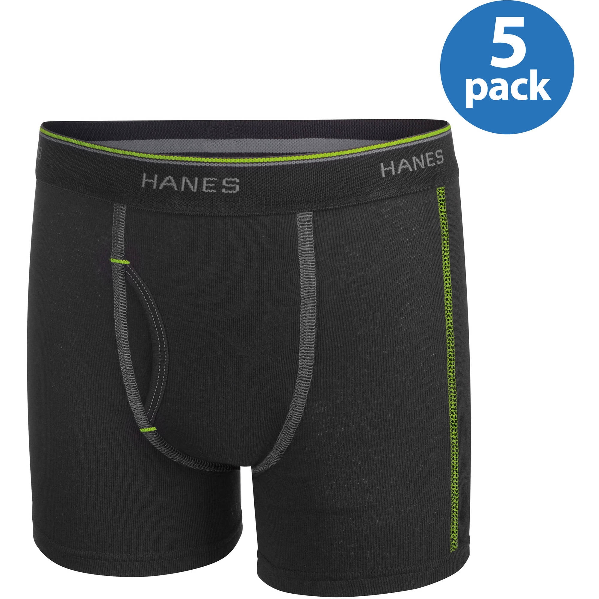 Hanes Jungen Boxershorts Comfort Flex Fit – 5er Pack, Weiche Baumwolle, Ohne Etikett