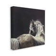 thumbnail image 2 of Stupell Industries Windblown Horse Mane Portrait Animals & Insects Painting Gallery Wrapped Canvas Print Wall Art, 2 of 5