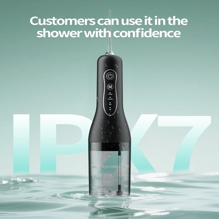 OasiSmile Cordless Water Flosser, 260ML Tank, 4 Modes photo 8