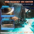 thumbnail image 6 of VEVOR 210Amp TIG Welder 110/220V Dual Voltage HF TIG/Stick/Clean 3 in 1 Welder w/ Pulse, IGBT Inverter & Torch, Digital Arc Welding Machine for Stainless Steel, Iron, Mild Steel, Copper, and Nickel, 6 of 9