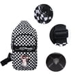 thumbnail image 6 of Ed Hardy Unisex Nylon Geisha on Checkerboard Sling Messenger Bag with Adjustable Strap, 6 of 6