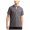 Grey - charcoalhthr, variant on Kenneth Cole Mens Knit Henley Shirt, Blue, Small