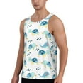 thumbnail image 2 of Easygdp Sea Turtle Men's Tank Top, Sleeveless Muscle T Shirts, Breathable, Quick-Dry, Loose for Gym, Running, Fitness - X-Large, 2 of 9