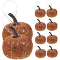 thumbnail image 1 of 10pcs Halloween Simulation Pumpkin Delicate Foams Pumpkin Harvest Party Decor, 1 of 3