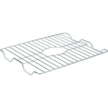 Kitchen Details Medium Chrome Sink Protector, 10.6" x 12.6"