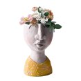 thumbnail image 3 of Head Planter Garden Plant Pot Room Decor Succulent Planter Pot, 3 of 9