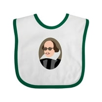 Inktastic To Thine Own Self Be True Shakespeare Boys or Girls Baby Bib